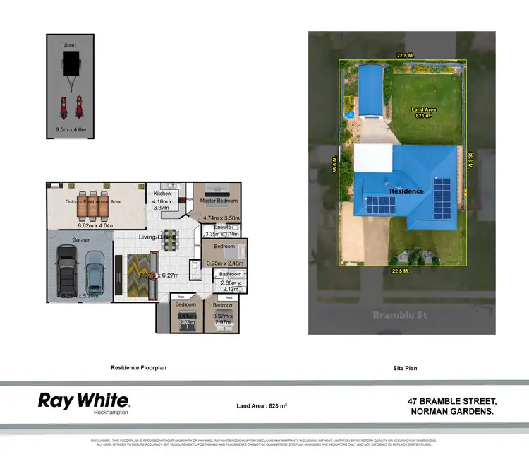 Floorplan of Homely house listing, 47 Bramble Street, Norman Gardens QLD 4701