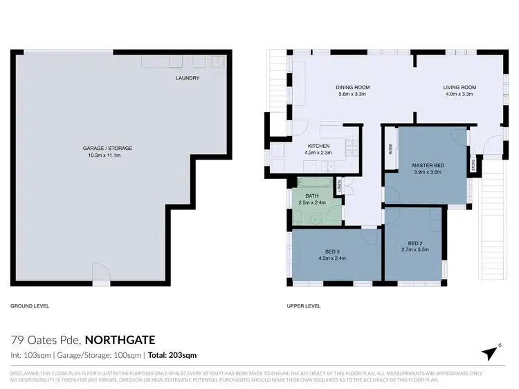 Floorplan of Homely house listing, 79 Oates Parade, Northgate QLD 4013