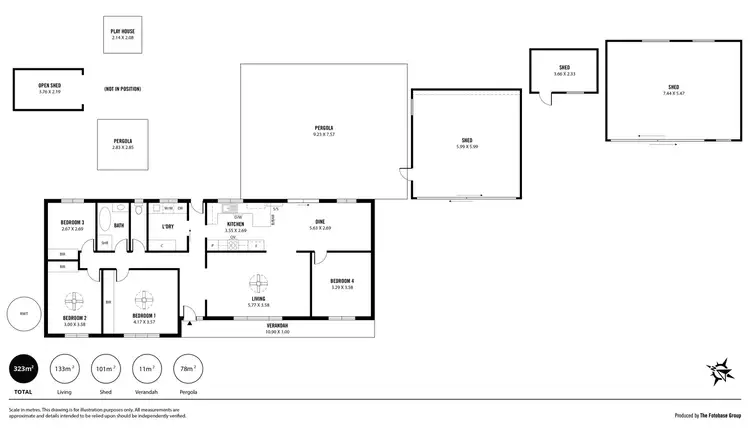 Floorplan of Homely rural property listing, 705 Nairne Road, Nairne SA 5252