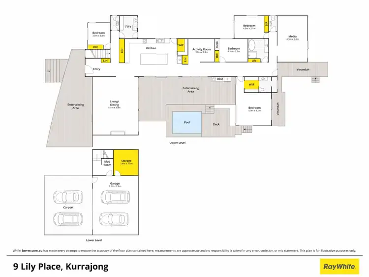 Floorplan of Homely house listing, 9 Lily Place, Kurrajong NSW 2758