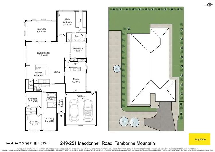 Floorplan of Homely house listing, 249-251 Macdonnell Road, Tamborine Mountain QLD 4272