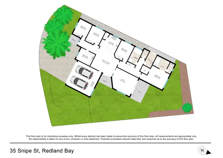 Floorplan of Homely house listing, 35 Snipe Street, Redland Bay QLD 4165