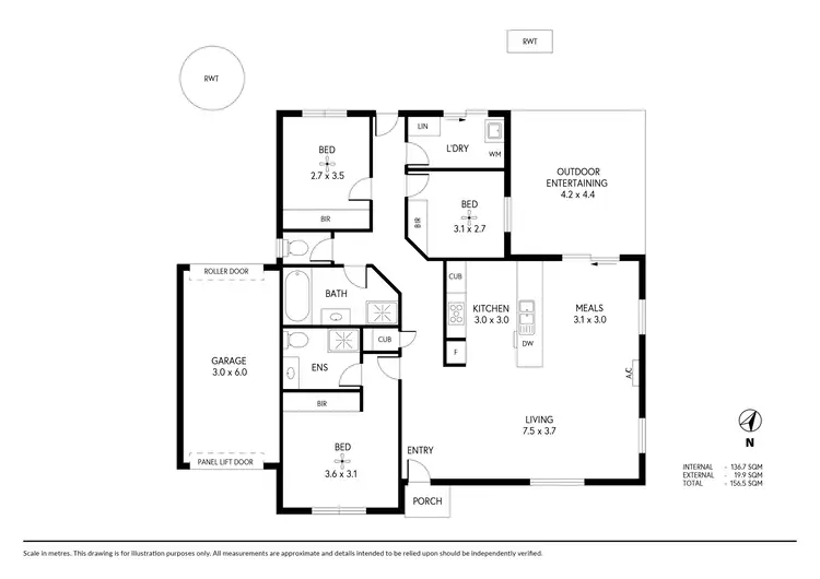 Floorplan of Homely house listing, 2/10 Saleyard Road, Nairne SA 5252