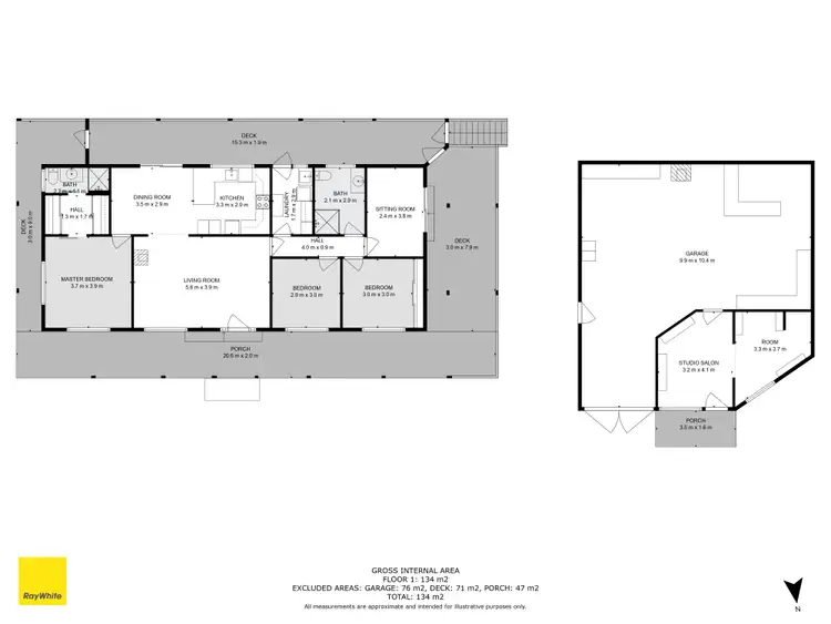 Floorplan of Homely house listing, 3 Austin Avenue, Terang VIC 3264