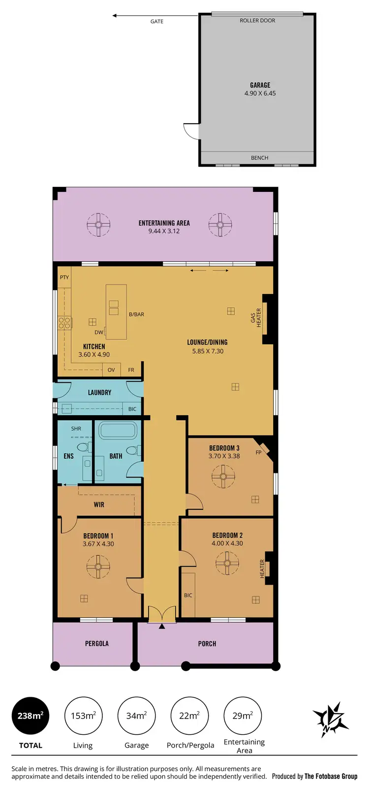Floorplan of Homely house listing, 24 Third Avenue, Cheltenham SA 5014
