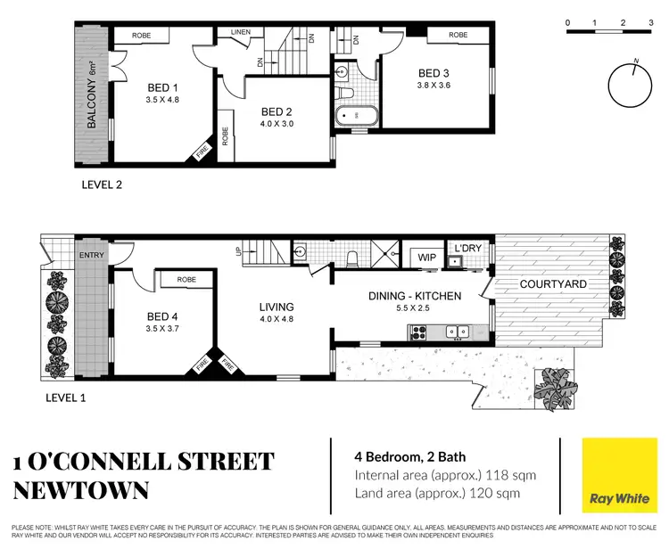 Floorplan of Homely house listing, 1 O'Connell Street, Newtown NSW 2042