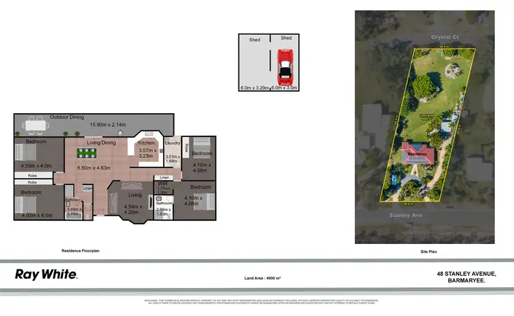Floorplan of Homely house listing, 48-50 Stanley Avenue, Barmaryee QLD 4703