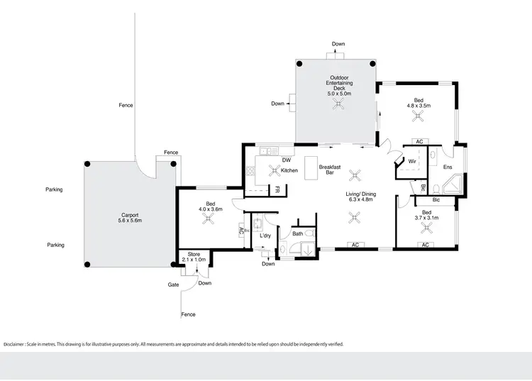 Floorplan of Homely house listing, 1 Marloo Way, Djugun WA 6725