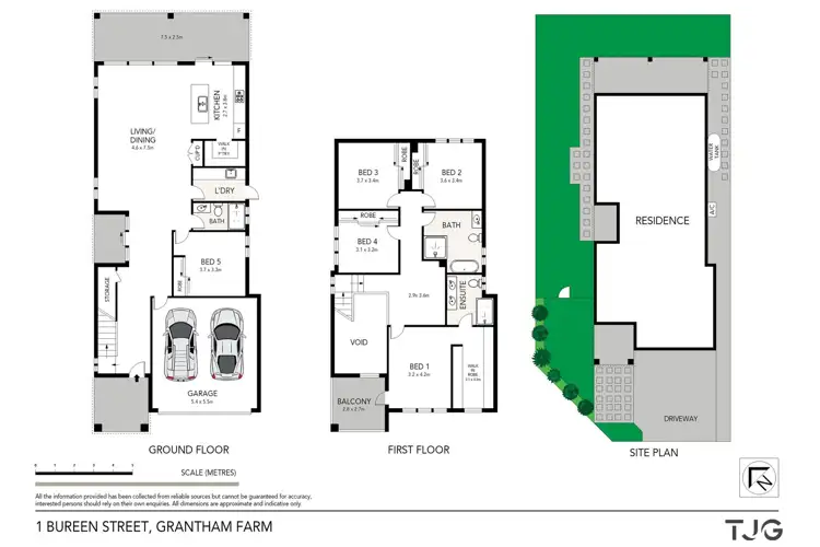 Floorplan of Homely house listing, 1 Bureen Street (GRANTHAM FARM), Riverstone NSW 2765