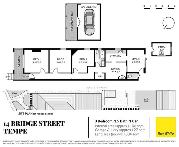 Floorplan of Homely house listing, 14 Bridge Street, Tempe NSW 2044