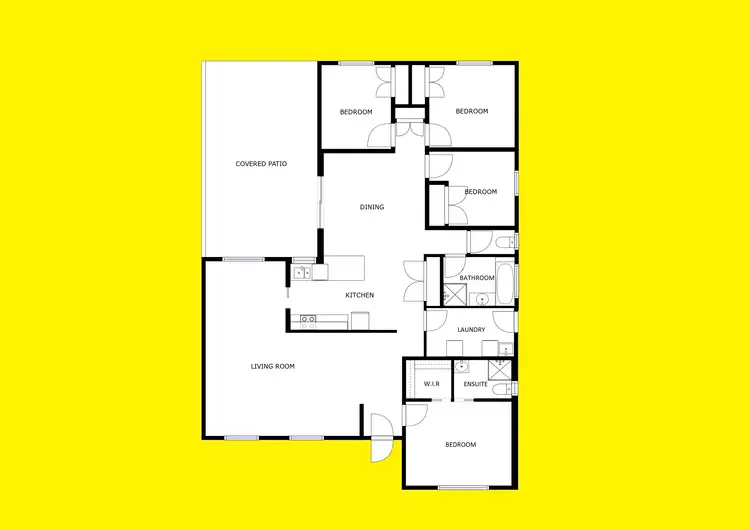 Floorplan of Homely house listing, 5 Lancaster Court, Mildura VIC 3500
