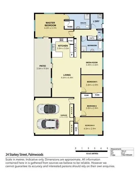 Floorplan of Homely house listing, 24 Starkey Street, Palmwoods QLD 4555