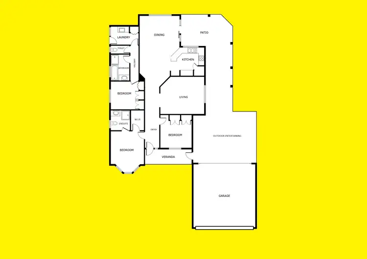 Floorplan of Homely house listing, 20 Tasman Court, Mildura VIC 3500