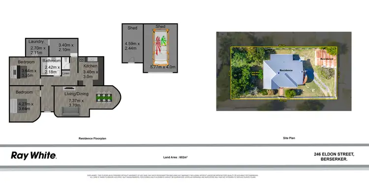 Floorplan of Homely house listing, 246 Eldon Street, Berserker QLD 4701