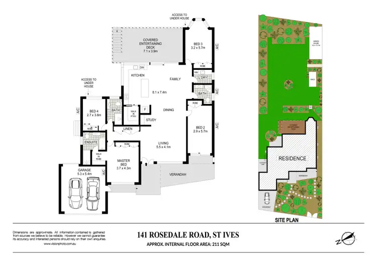 Floorplan of Homely house listing, 141 Rosedale Road, St Ives NSW 2075