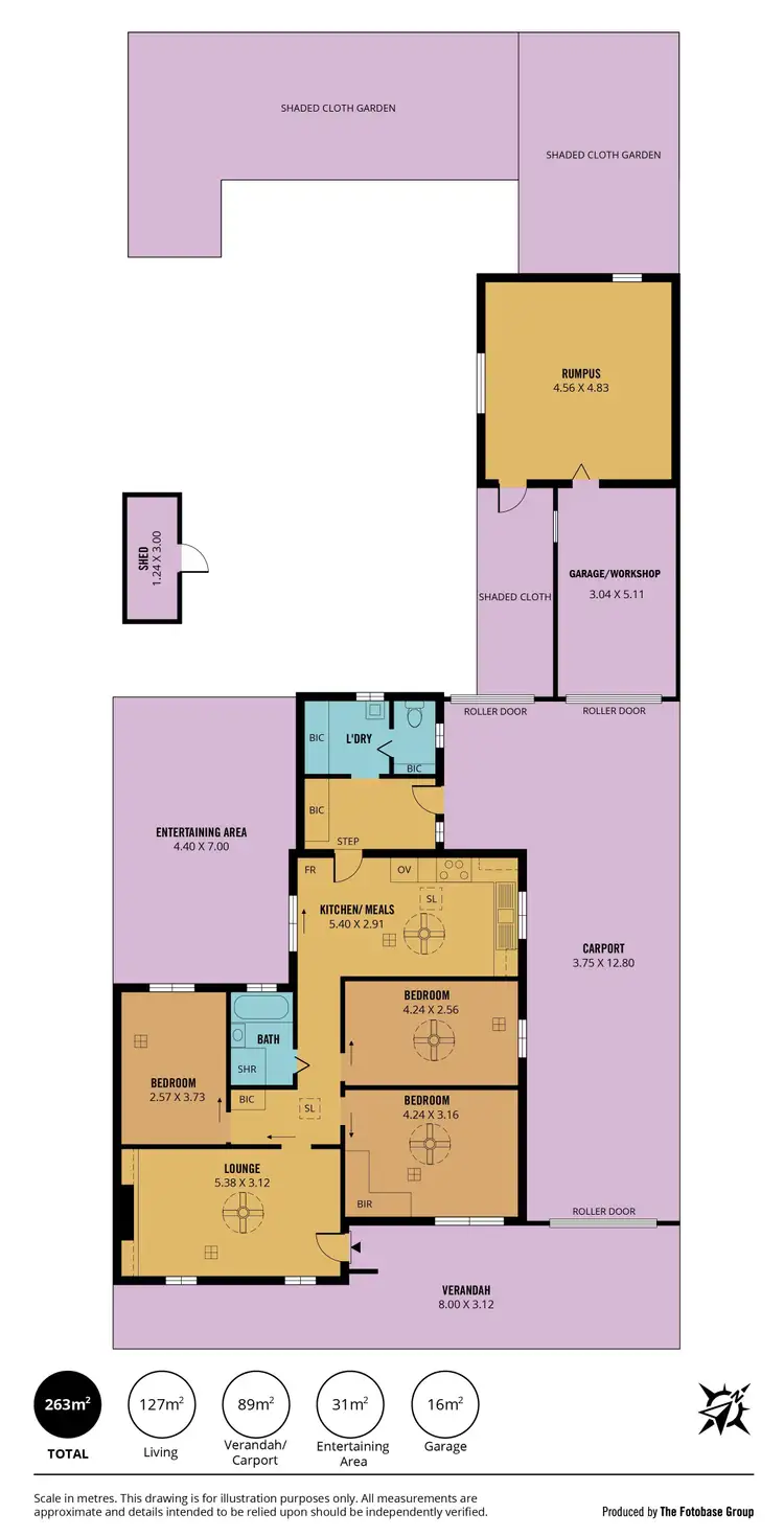 Floorplan of Homely house listing, 46 Reserve Parade, Findon SA 5023