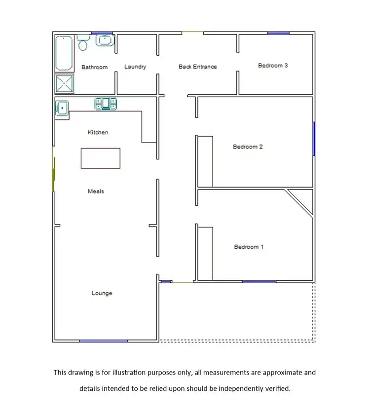 Floorplan of Homely house listing, 9 Pigeon Flat Road, Bordertown SA 5268