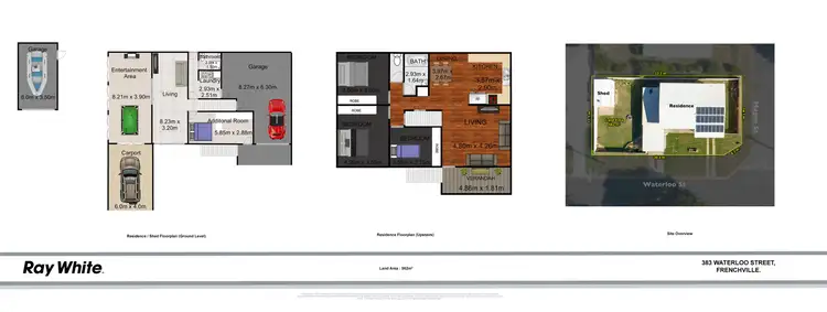 Floorplan of Homely house listing, 383 Waterloo Street, Frenchville QLD 4701