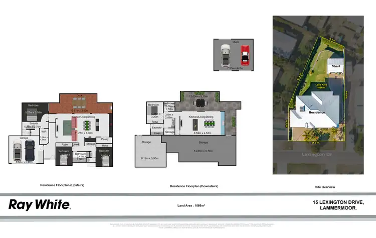 Floorplan of Homely house listing, 15 Lexington Drive, Lammermoor QLD 4703