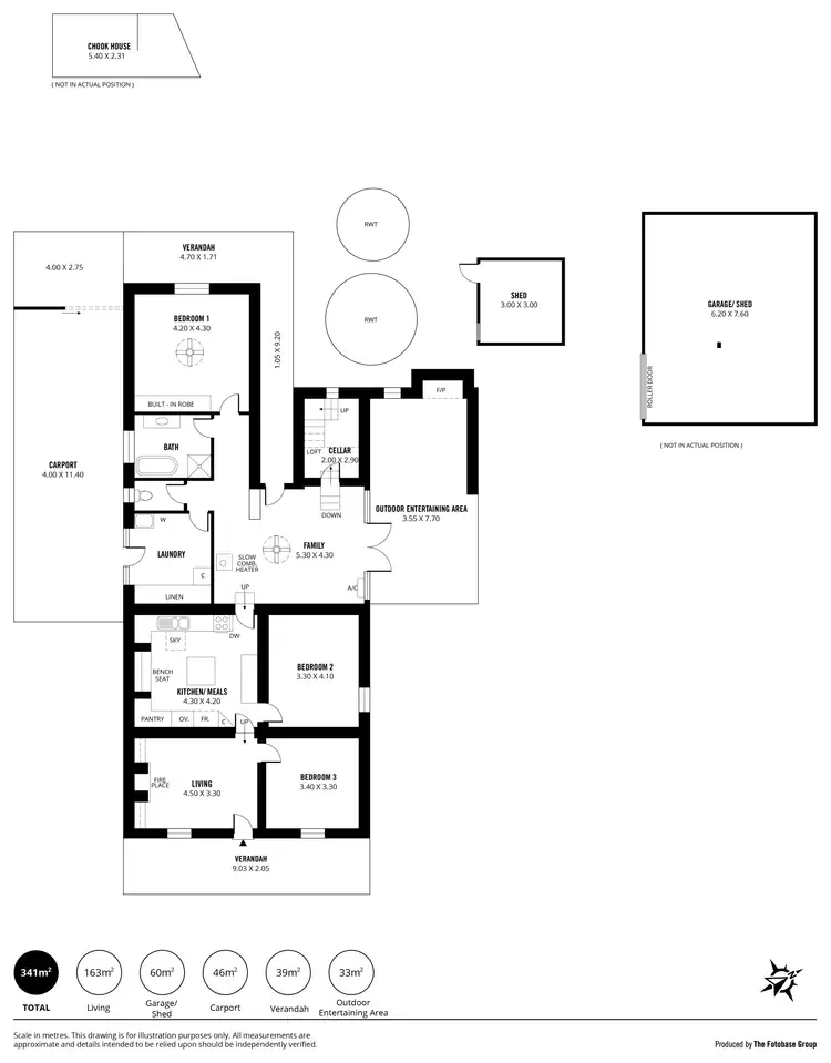 Floorplan of Homely house listing, 45 East Terrace, Callington SA 5254