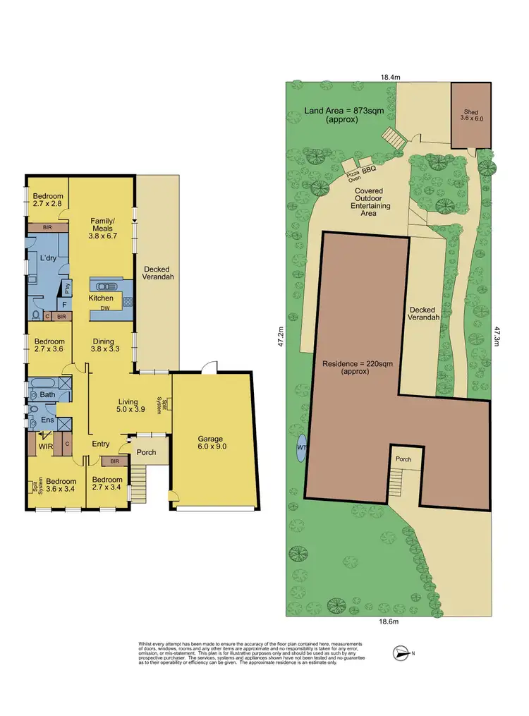 Floorplan of Homely house listing, 41 Mangans Road, Lilydale VIC 3140