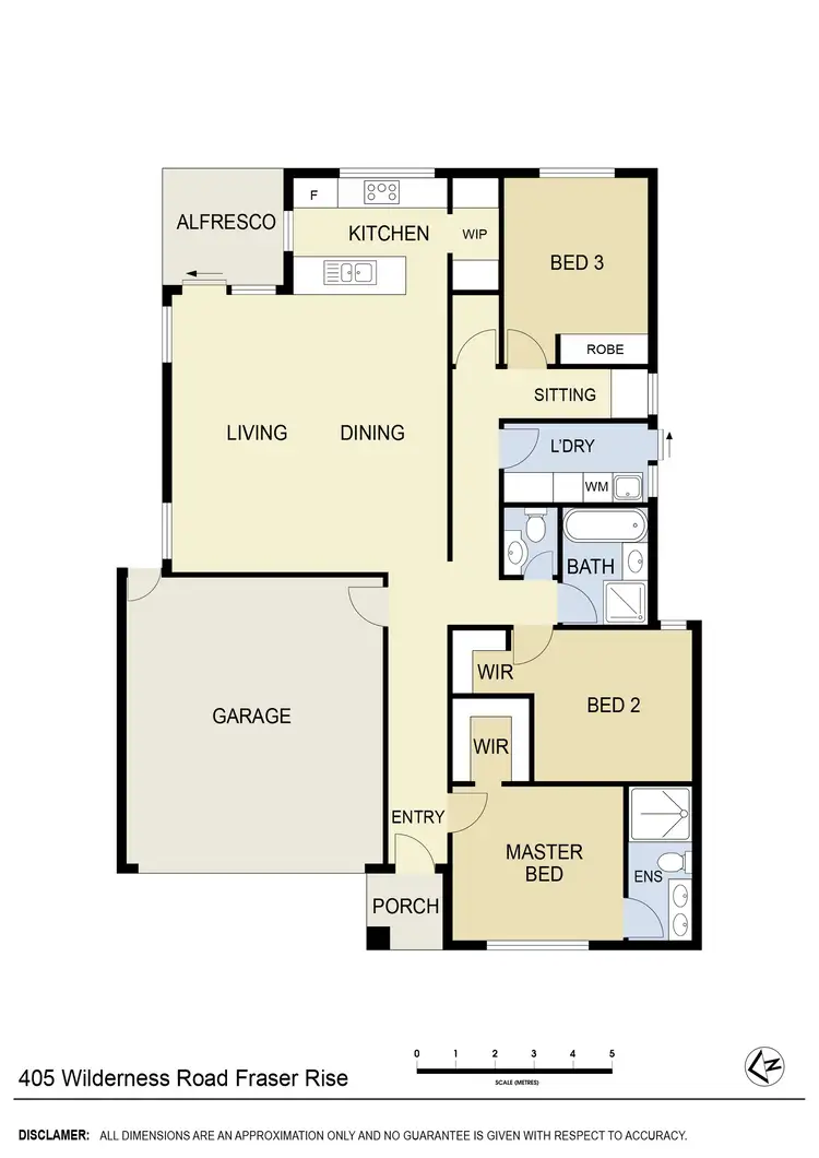 Floorplan of Homely house listing, 11 Wilderness Road, Fraser Rise VIC 3336