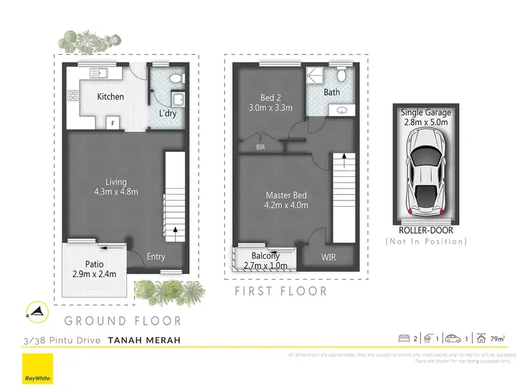 Floorplan of Homely house listing, 3/38 Pintu Drive, Tanah Merah QLD 4128