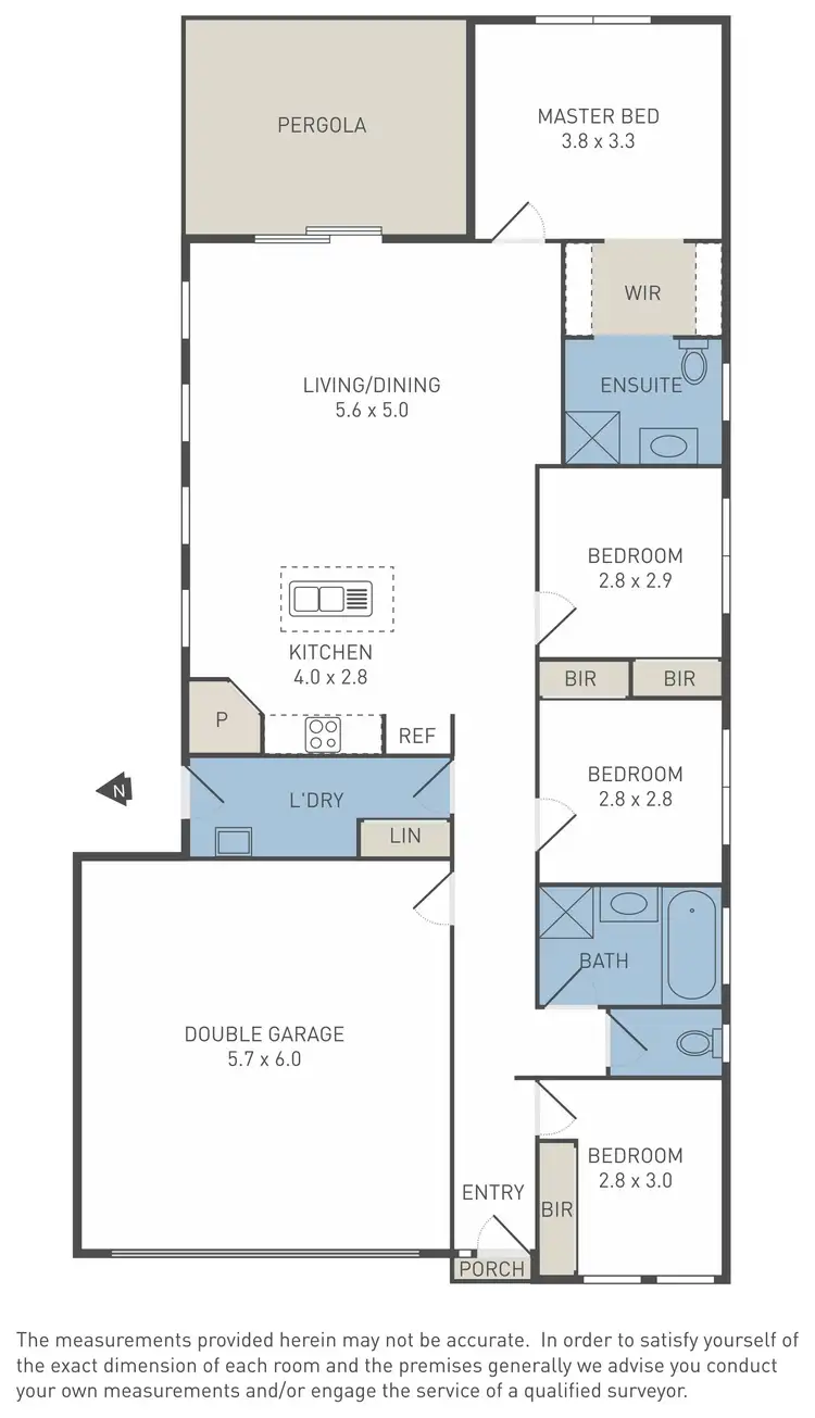 Floorplan of Homely house listing, 2 Horton Drive, Werribee VIC 3030