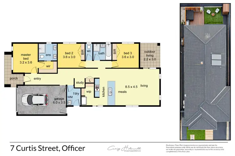 Floorplan of Homely house listing, 7 Curtis Street, Officer VIC 3809