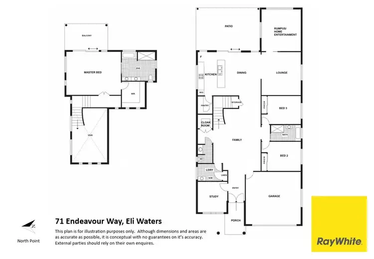 Floorplan of Homely house listing, 71 Endeavour Way, Eli Waters QLD 4655