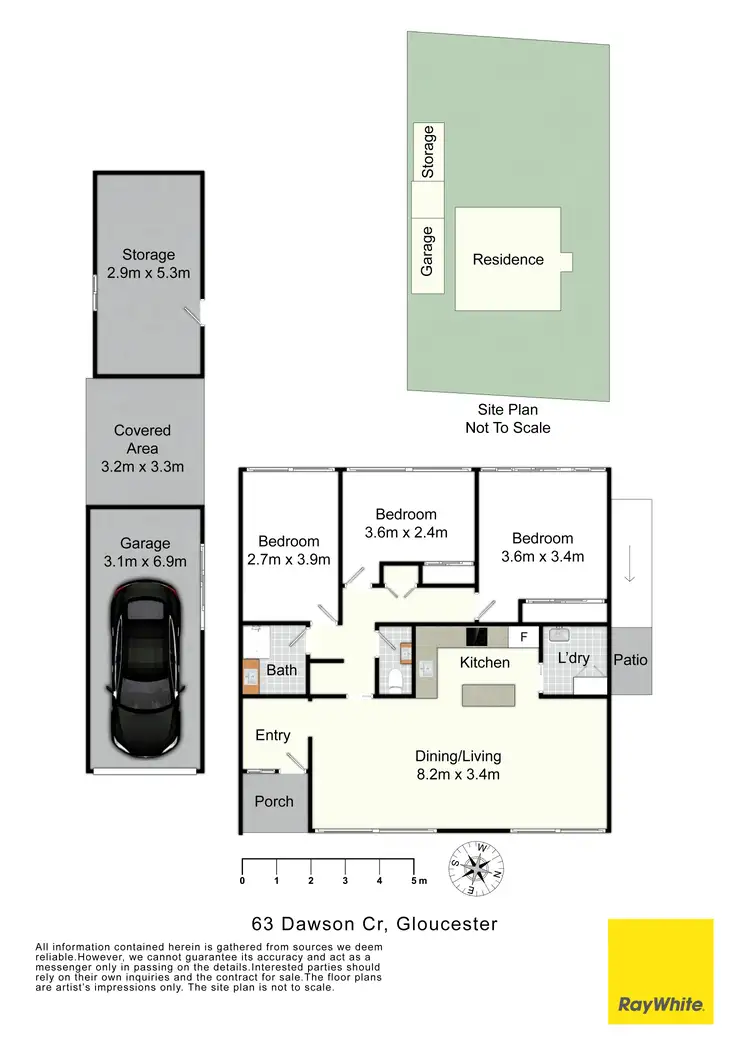 Floorplan of Homely house listing, 63 Dawson Crescent, Gloucester NSW 2422