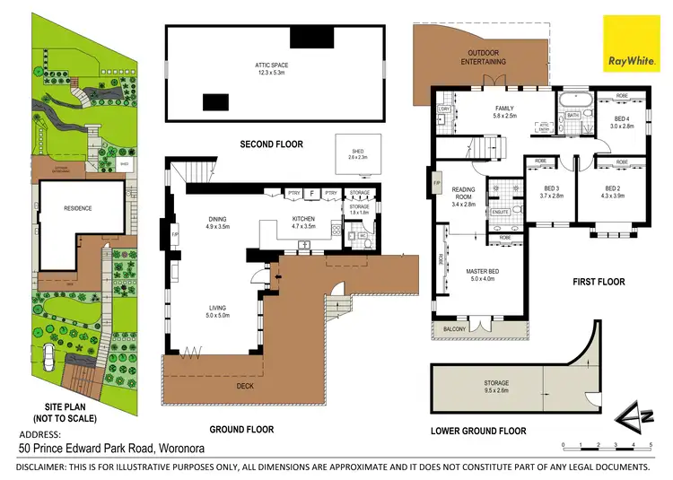 Floorplan of Homely house listing, 50 Prince Edward Park Road, Woronora NSW 2232