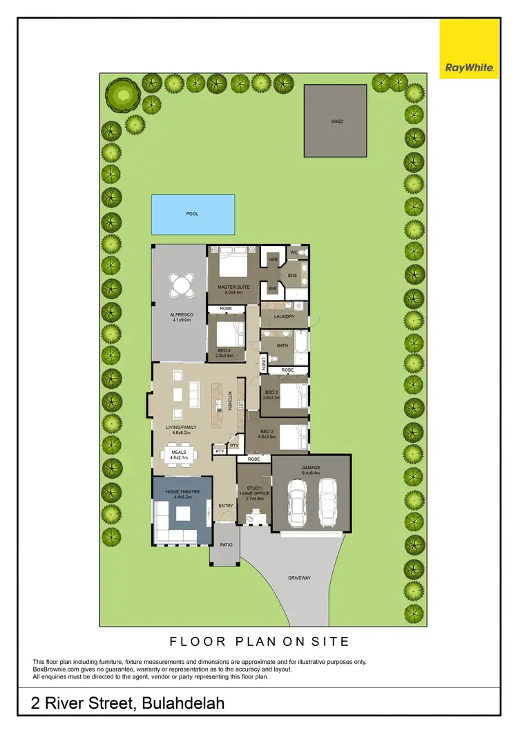 Floorplan of Homely house listing, 2 River Street, Bulahdelah NSW 2423