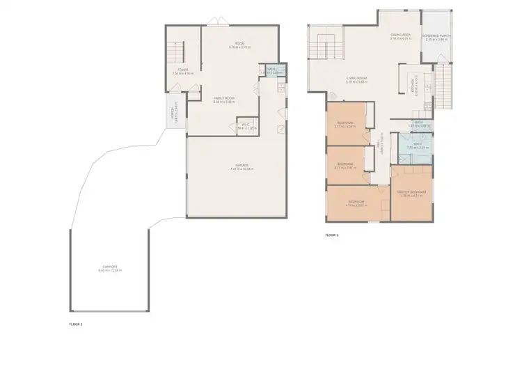 Floorplan of Homely house listing, 58 Moody Street, Emerald QLD 4720