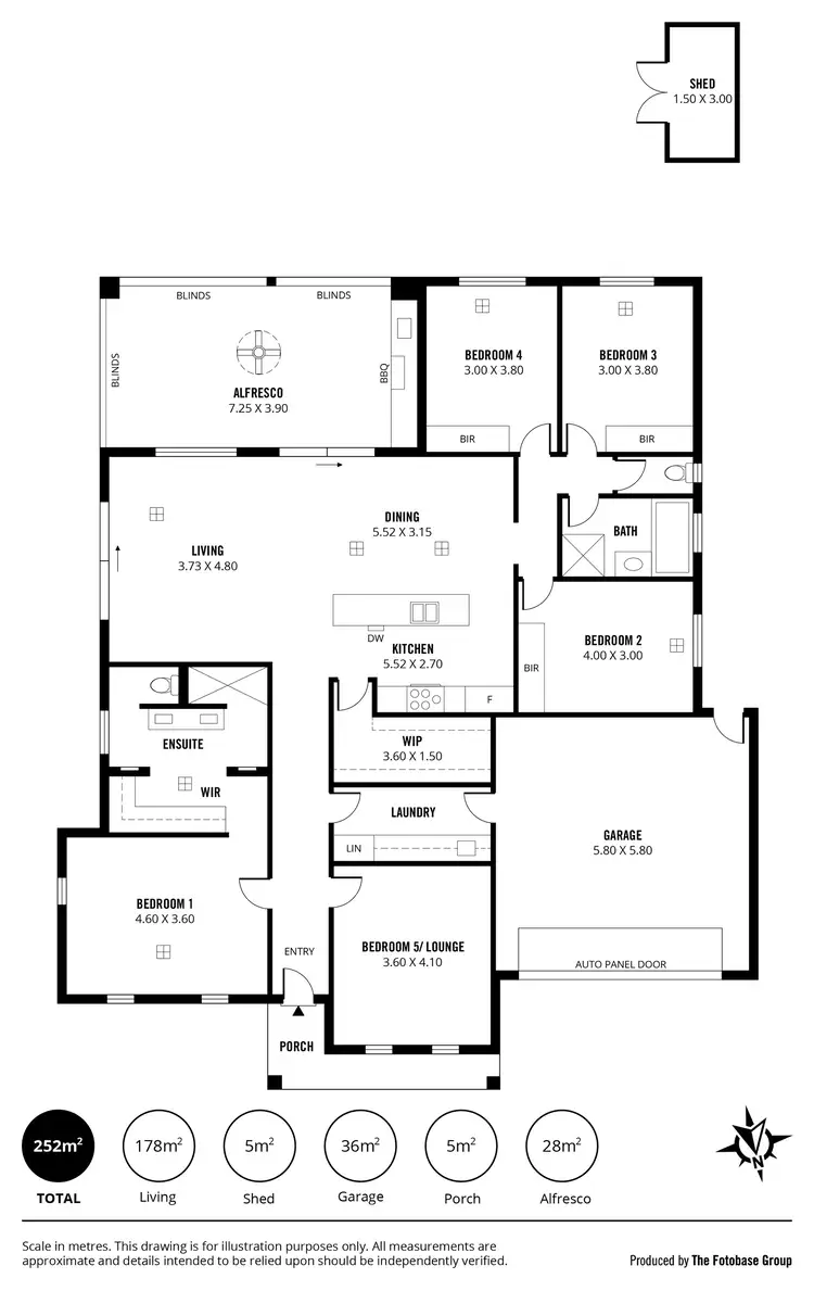 Floorplan of Homely house listing, 14 Doringo Road, Seaford Heights SA 5169