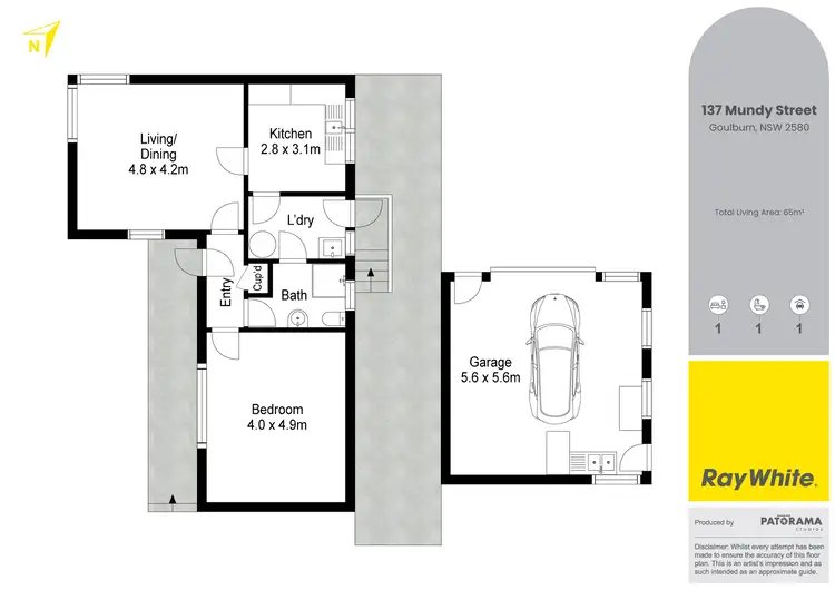 Floorplan of Homely house listing, 137 Mundy Street, Goulburn NSW 2580