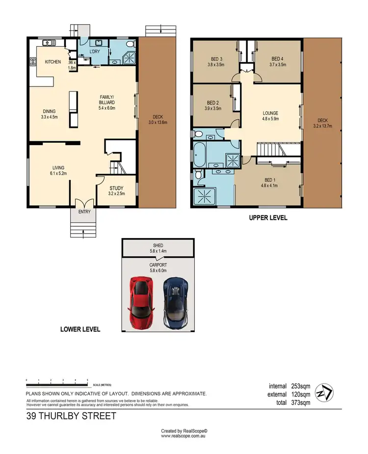 Floorplan of Homely house listing, 39 Thurlby Street, Upper Mount Gravatt QLD 4122