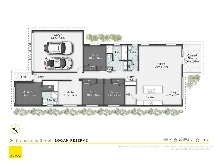 Floorplan of Homely house listing, 69 Livingstone Street, Logan Reserve QLD 4133
