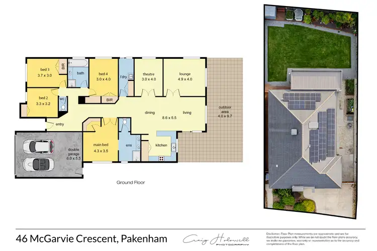 Floorplan of Homely other listing, 46 Mcgarvie Crescent, Pakenham VIC 3810