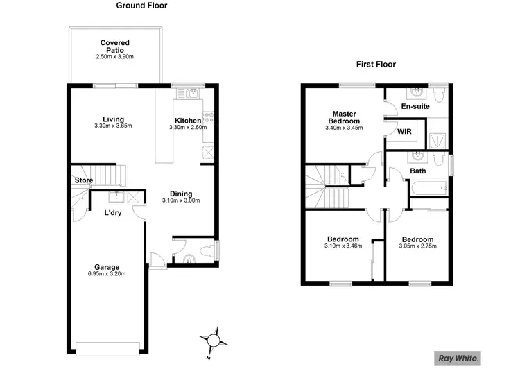 Floorplan of Homely townhouse listing, 11/12 Dasheng Street, Doolandella QLD 4077