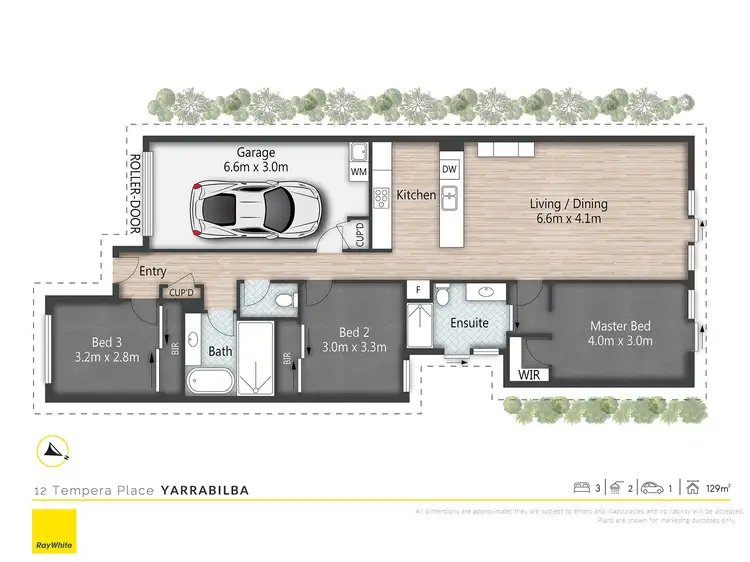 Floorplan of Homely house listing, 12 Tempera Place, Yarrabilba QLD 4207