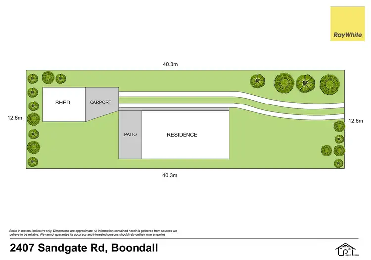 Floorplan of Homely house listing, 2407 Sandgate Road, Boondall QLD 4034