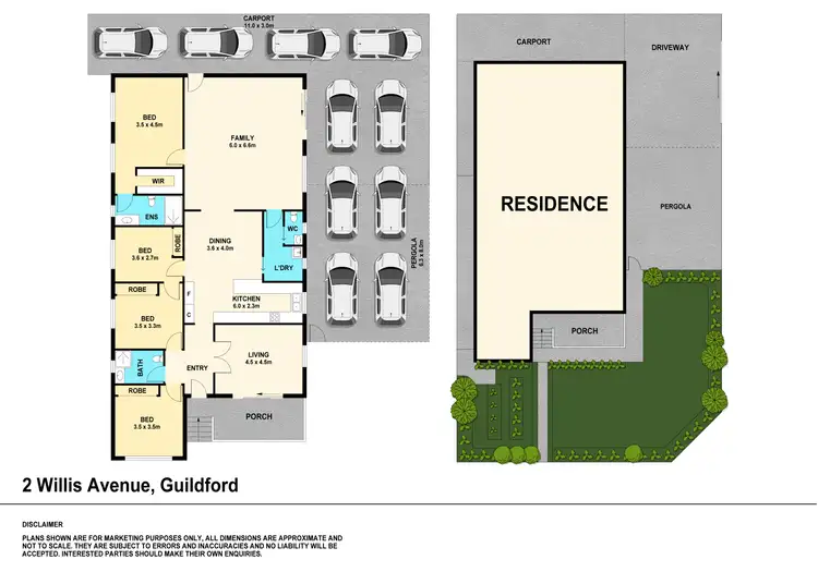 Floorplan of Homely house listing, 2 Willis Avenue, Guildford NSW 2161