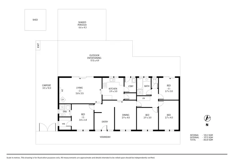 Floorplan of Homely house listing, 2 Sandford Avenue, Mount Barker SA 5251