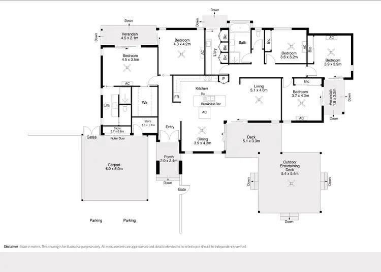 Floorplan of Homely house listing, 4 Frangipani Drive, Cable Beach WA 6726