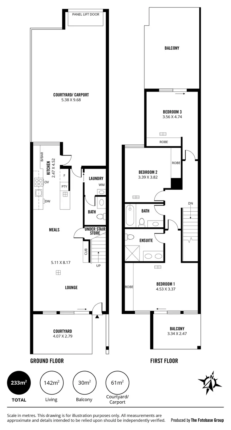 Floorplan of Homely house listing, 5 Kudlyo Close, New Port SA 5015