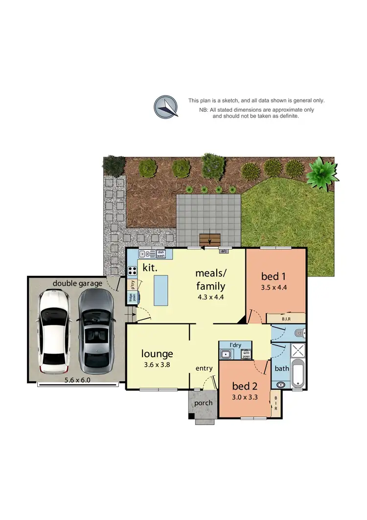 Floorplan of Homely unit listing, 5/17 Edith Avenue, Croydon VIC 3136