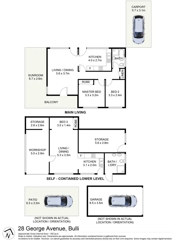 Floorplan of Homely house listing, 28 George Avenue, Bulli NSW 2516