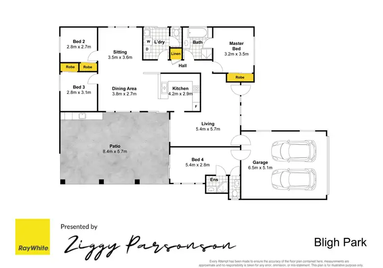 Floorplan of Homely house listing, 7 Broome Place, Bligh Park NSW 2756