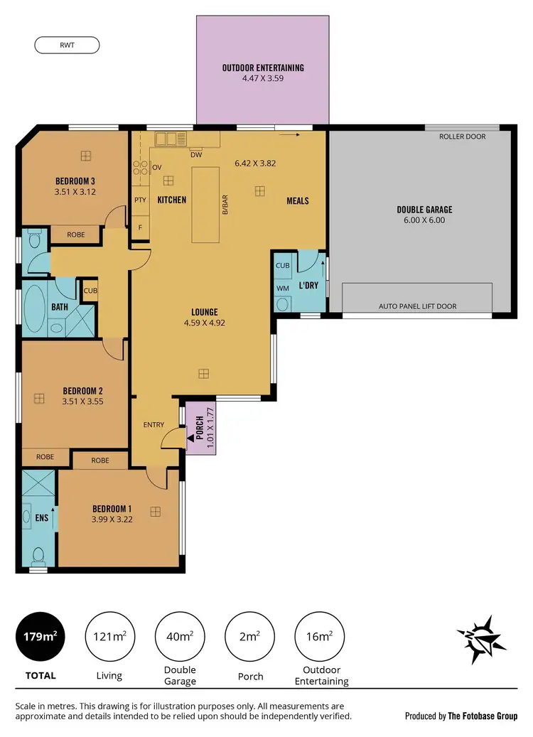 Floorplan of Homely house listing, 1/10 Richard Street, Findon SA 5023